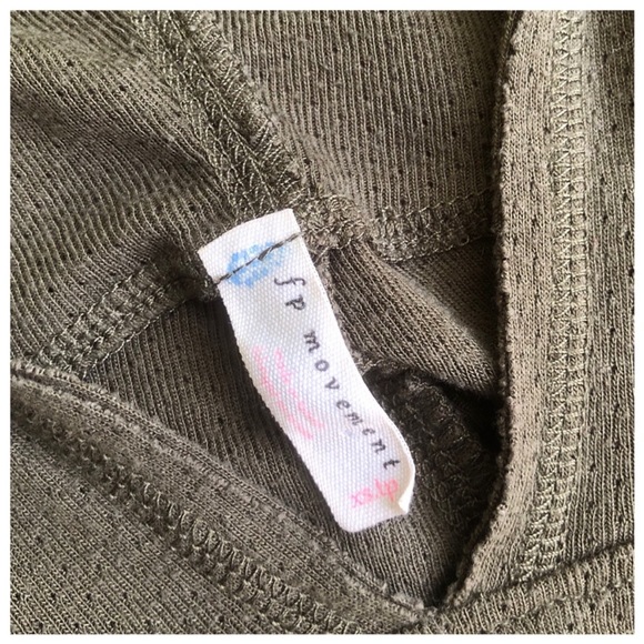 Free People Movement olive green Apollo pullover - Picture 5 of 5